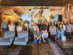 On Wednesday, our team took a break to spend some time with our friends and colleagues at DEL VALLE + MCNEIL | structural engineers.  We mixed up our teams into three groups at Escapology in Sandy Springs, and all three teams escaped their respective rooms before time ran out!  What a fun afternoon getting to know the DV+M team on a personal level.